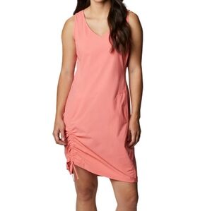 Columbia, M, stretch, tie detail, lovely soft orange colour, 2 pockets, EUC.